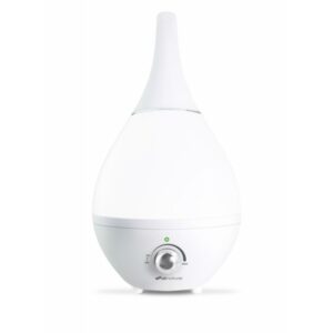Luchtbevochtiger ultrasoon wit traploos regelbaar met sfeer verlichting 30 Watt